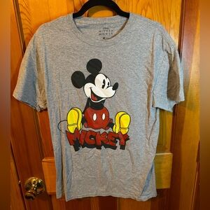 Medium Gray Mickey Mouse T-Shirt
